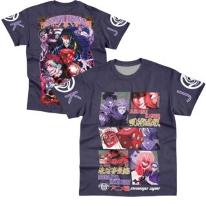 Shibuya Incident Jujutsu Kaisen Anime T Shirt