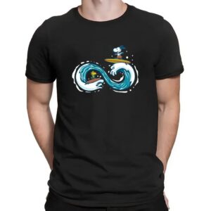 Snoopy And Woodstock Surfing Endless Summer T Shirt