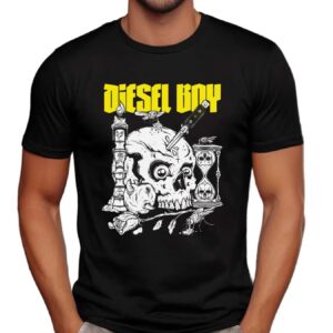 Diesel Boy Skull T Shirt