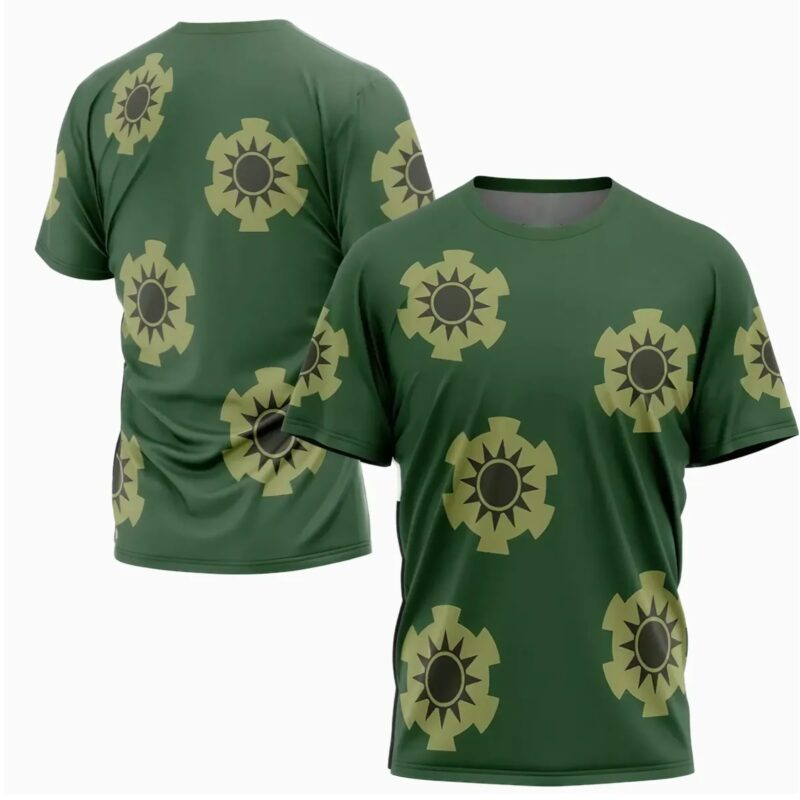 Zoro Wano Pattern One Piece T Shirt