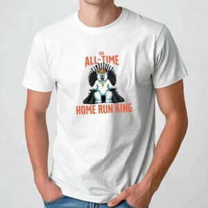 Polar Bear The All Time Home Run King Throne T Shirt