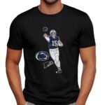 Penn State Football Drew Allar Superstar Pose Signature T Shirt