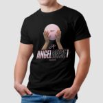 Angel Reese 1 Pink Basketball 2025 WNBA Game T Shirt