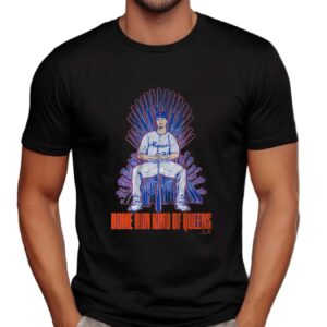Pete Alonso Home Run King of Queens T Shirt