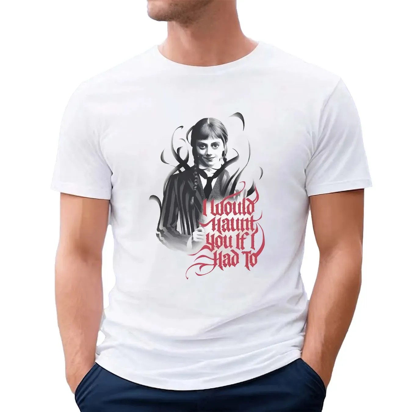 Wednesday I Would Haunt You If I Had To T Shirt