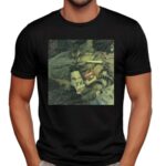 Drunk Cat Holding Beer And Cigarette Meme T Shirt