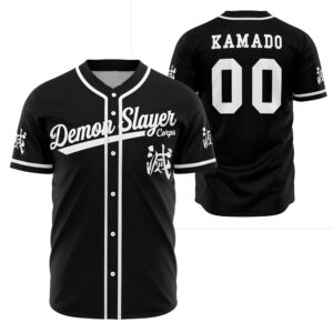 Kamado Demon Slayer Corps Baseball Jersey