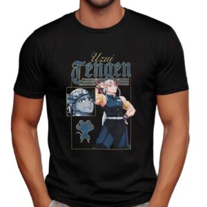 Demon Slayer Kimetsu No Yaiba Uzui Tengen Pose T Shirt