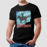 Marlboro Cowboy Blue Sky T Shirt