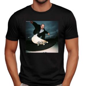 Walter White Breaking Boundaries On The Skateboard T Shirt