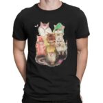 Justin Bieber Wearing Cats Meme T Shirt