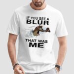 Taz Mania If You See A Blur That Was Me Looney Tunes Cartoon T Shirt