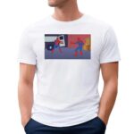 Marvel Spider-man Pointing At Spider-man Scene Meme T Shirt