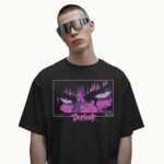 Berserk Guts Eyes Retro Purple Manga Graphic T Shirt