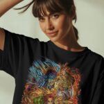 Demon Slayer Mugen Train Arc Flame Hashira Fight Rengoku vs Akaza Epic Battle Anime T Shirt