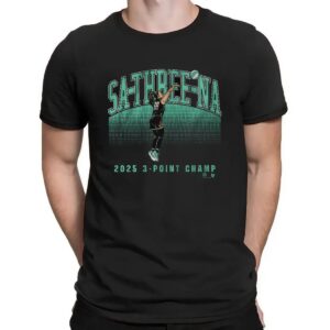 Sabrina Ionescu 2025 Sa-Three-Na 3-Point Champ T Shirt