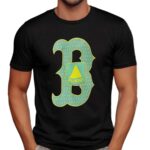 Red Sox B K Fuego 100 Double Sided T shirt