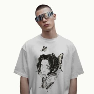 Shinobu Kocho Demon Slayer Butterfly Anime T Shirt