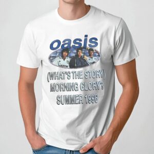 Oasis What's The Story Morning Glory Summer 1996 Tour T Shirt