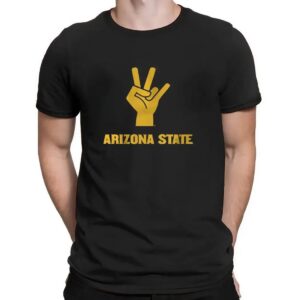 Arizona State Sun Devils Forks Up Hand Sign T Shirt