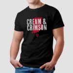 Cream and Crimson Indiana Hoosiers Hometown T Shirt