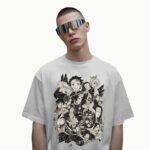Demon Slayer Hashira Main Cast Manga Art Edition T Shirt