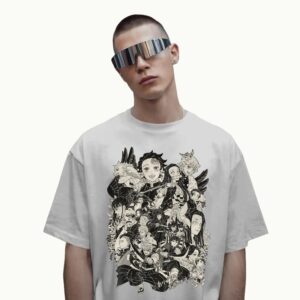 Demon Slayer Hashira Main Cast Manga Art Edition T Shirt