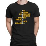 Milwaukee Panthers Football Pancakes Names Pat Vaughn Contreras Chourio T Shirt