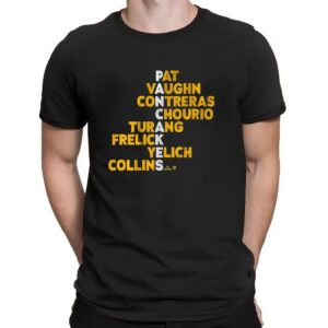 Milwaukee Panthers Football Pancakes Names Pat Vaughn Contreras Chourio T Shirt