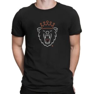 Neon Polar Bear King T Shirt