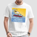 Snoopy Surfing Life Is Better In The Summer T Shirt