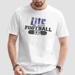 Lite Beer Football XXL T Shirt