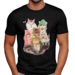 Justin Bieber Wearing Cats Meme T Shirt