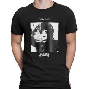Lady Gaga Mayhem Faded Effect T Shirt