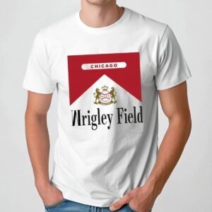 Chicago Cubs Since 1914 Wrigley Field Marlboro T Shirt