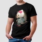 Hello Kitty Smoking In Toilet Meme T Shirt