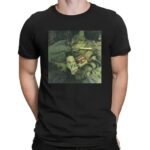Drunk Cat Holding Beer And Cigarette Meme T Shirt