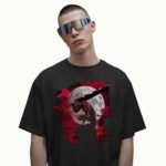 Berserk Guts Under the Red Moon T Shirt