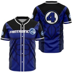 Fantastic Four Marvel Baseball Jersey