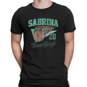 Sabrina Ionescu New York Liberty Retro Swish T Shirt