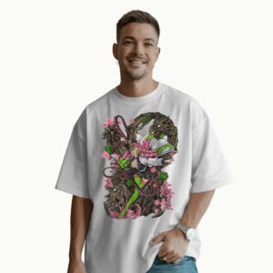 Mitsuri Kanroji Demon Slayer Love Hashira Graphic Anime T Shirt