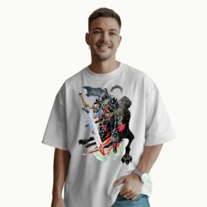 Berserk Guts Beast of Darkness Blooded Slayer Manga Graphic T Shirt