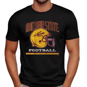 Arizona State Football Vintage Helmet T Shirt