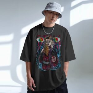 Demon Slayer Doma Dark Anime T Shirt