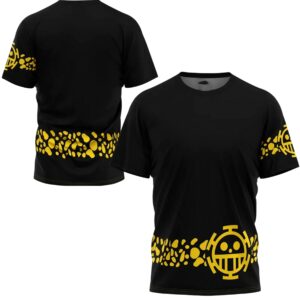 Law Punk Hazard Outfit One Piece All Over Print T Shirt
