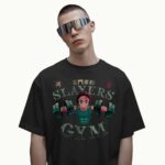 Tanjiro Slayers Gym Demon Slayer Workout Anime T Shirt