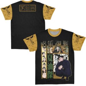 Suguru Geto Jujutsu Kaisen Anime Streetwear T Shirt