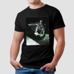 Skateboarding Darth Vader Ollie To The Darkside T Shirt