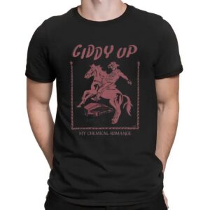 My Chemical Romance Giddy Up Arlington August 2nd 2025 Concert T Shirt