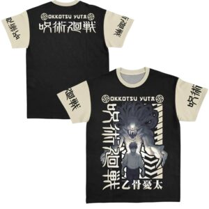 Yuta Okkotsu And Rika Jujutsu Kaisen Extra Print - Large Print - Sleeve Print T Shirt